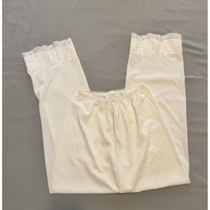 Vintage ShadowLine Bloomers Slip Pettipants Small Lace Lingerie Retro Modest